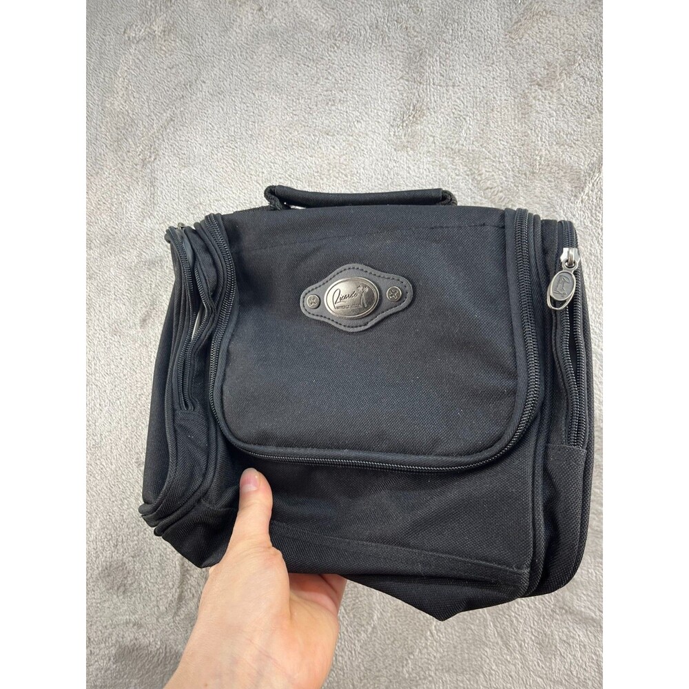 Ricardo Beverly Hills Travel Toiletries Bag Womens Black Carry On Hanging...